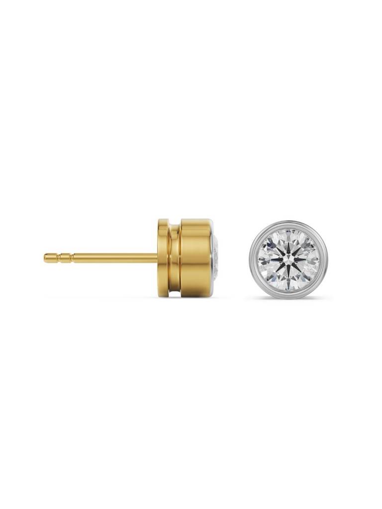 1.5 Ct Solid Round Diamond Studs : E955