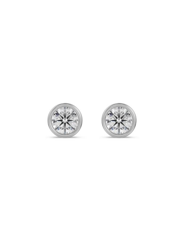 1.5 Ct Solid Round Diamond Studs : E955