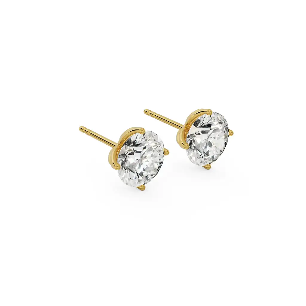 1 Ct Lyla Blooming Diamond Studs : E967