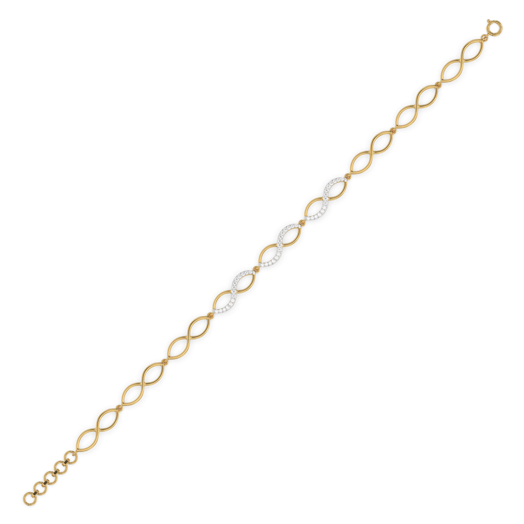 Infinity - Lab Diamond Tennis Bracelet : LLBR0107
