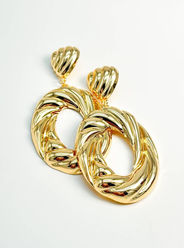 Vintage Couture Twisted Tales Earrings : E0015