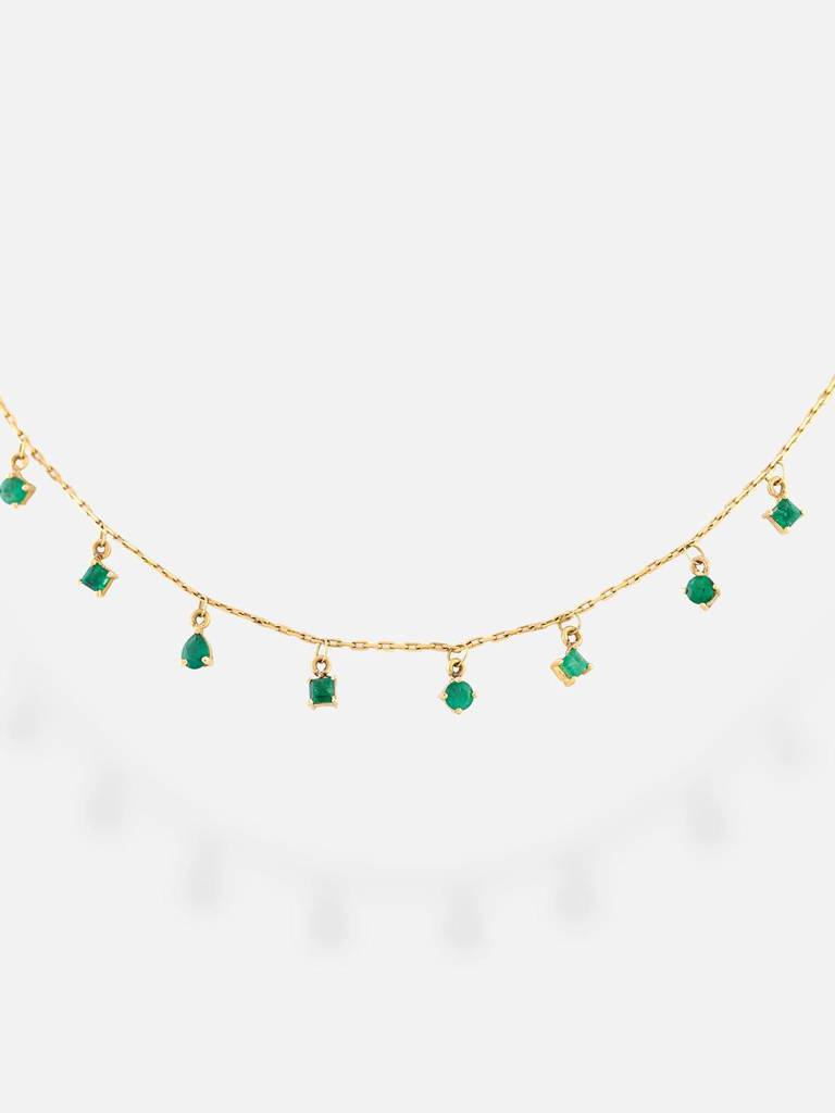 Stac Emerald Shape Necklace