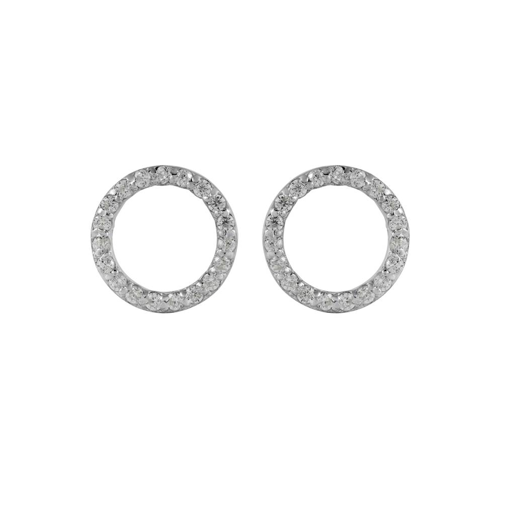 Studded Circular Studs : EG0004