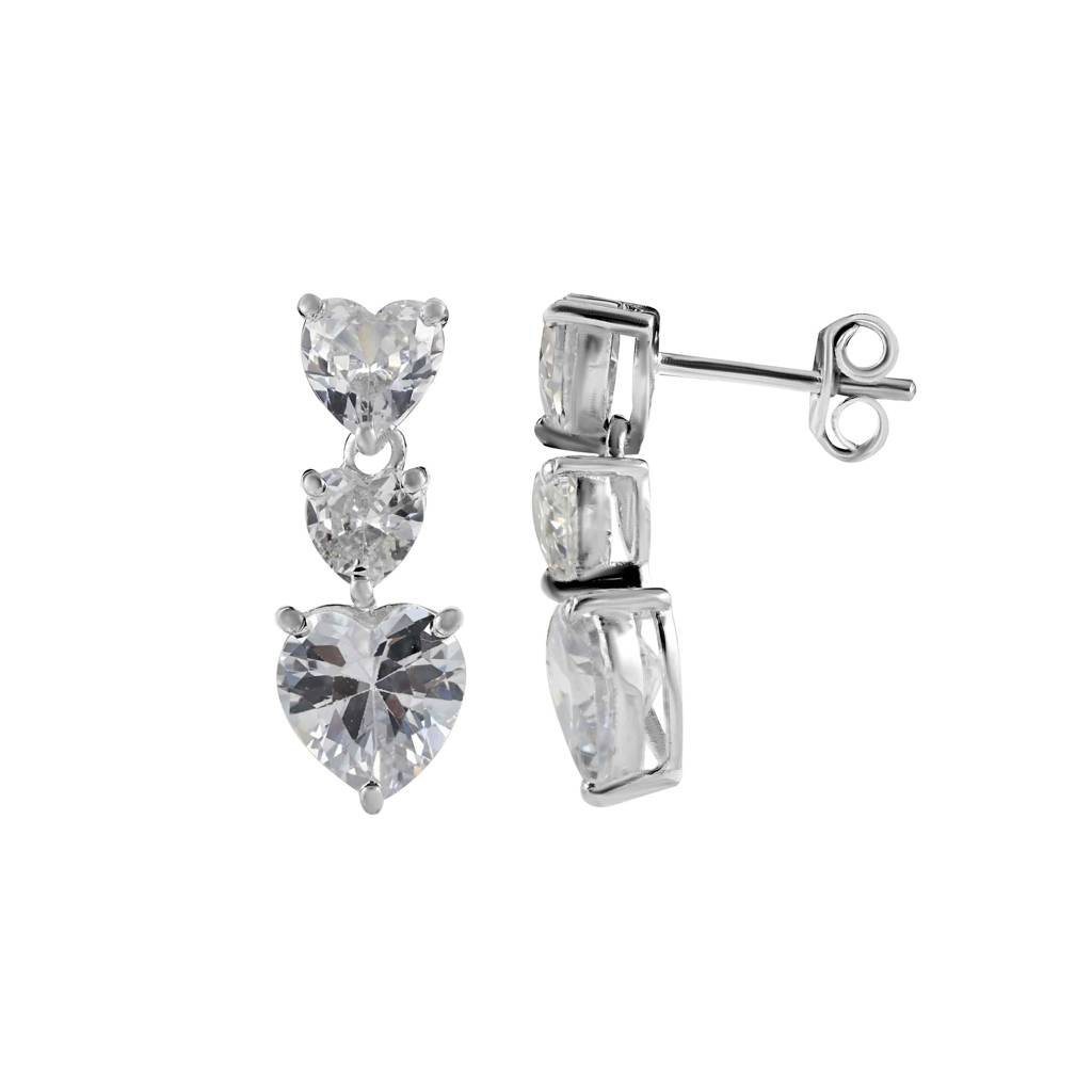 Trinity Glow Solitaire Earrings : EG0007