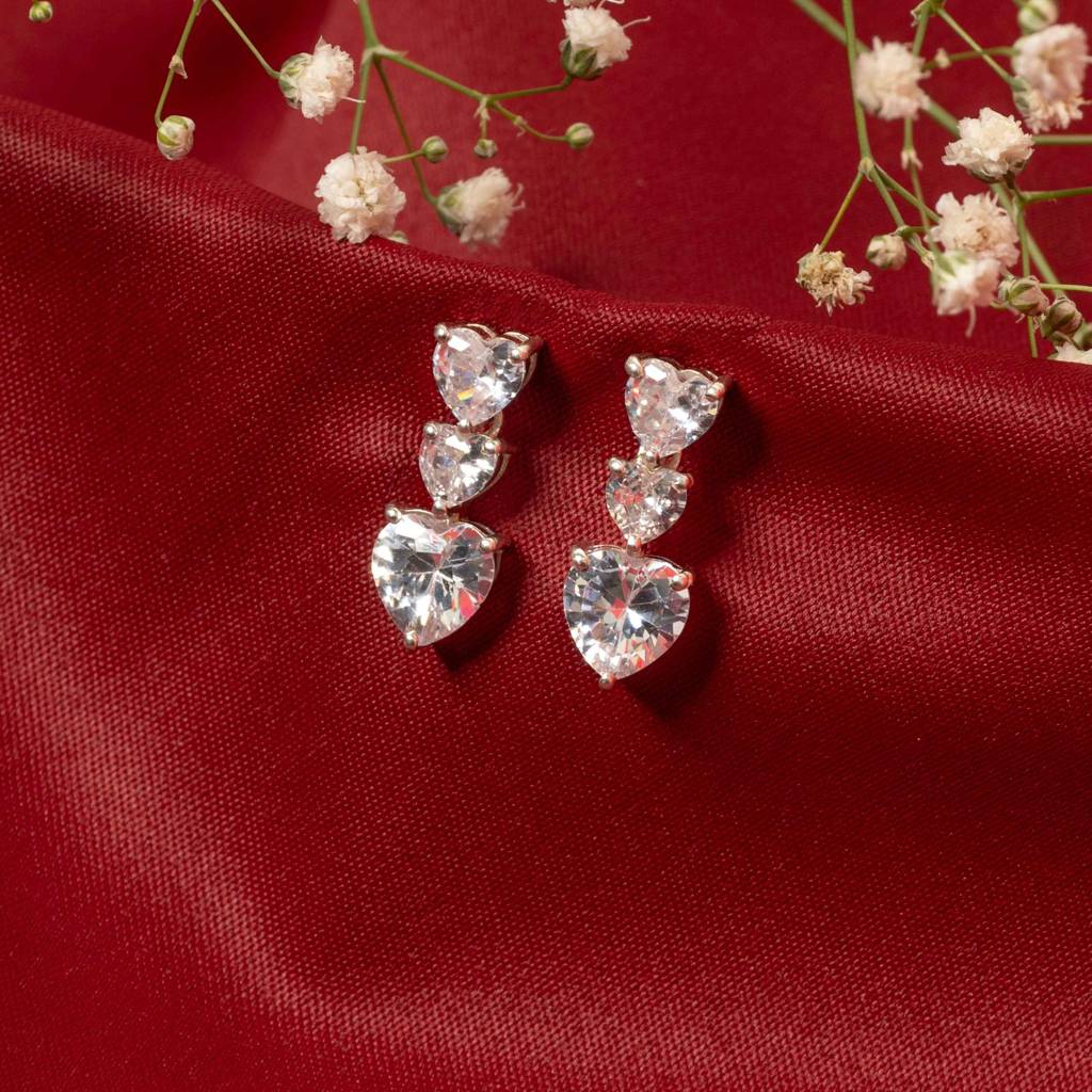 Trinity Glow Solitaire Earrings : EG0007