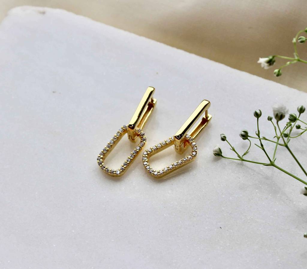Studded Mini Danglers | Studded Mini Danglers · Eternz