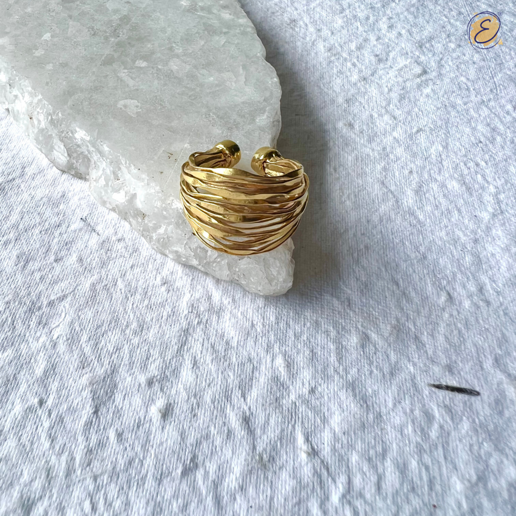 Chunky Streak Ring