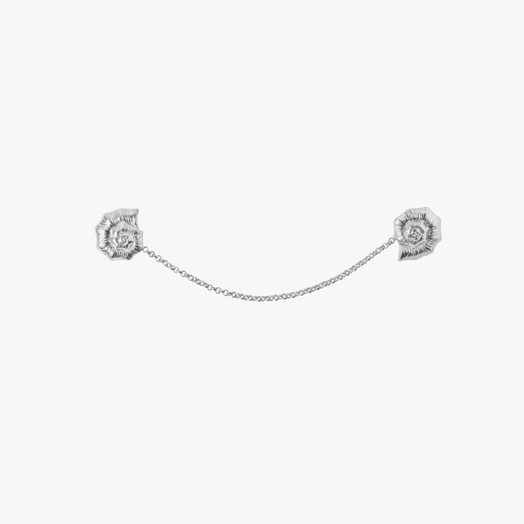 Knobbed Whelk Link Brooch