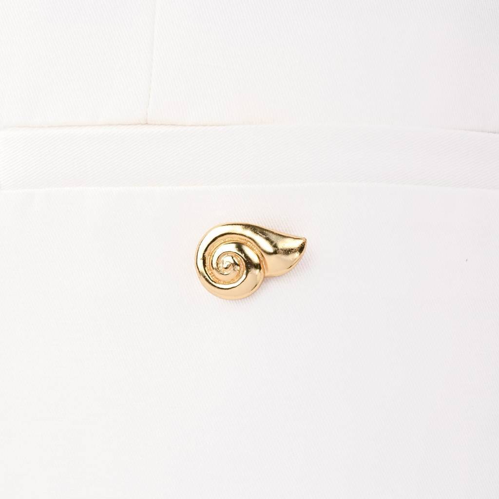 Moon Snail Brooch