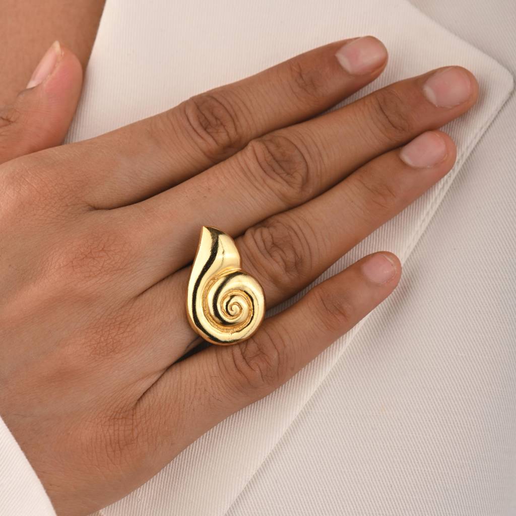 Moon Snail Ring