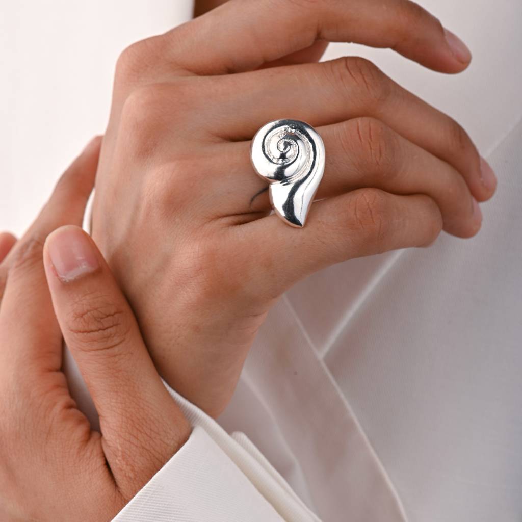 Moon Snail Ring