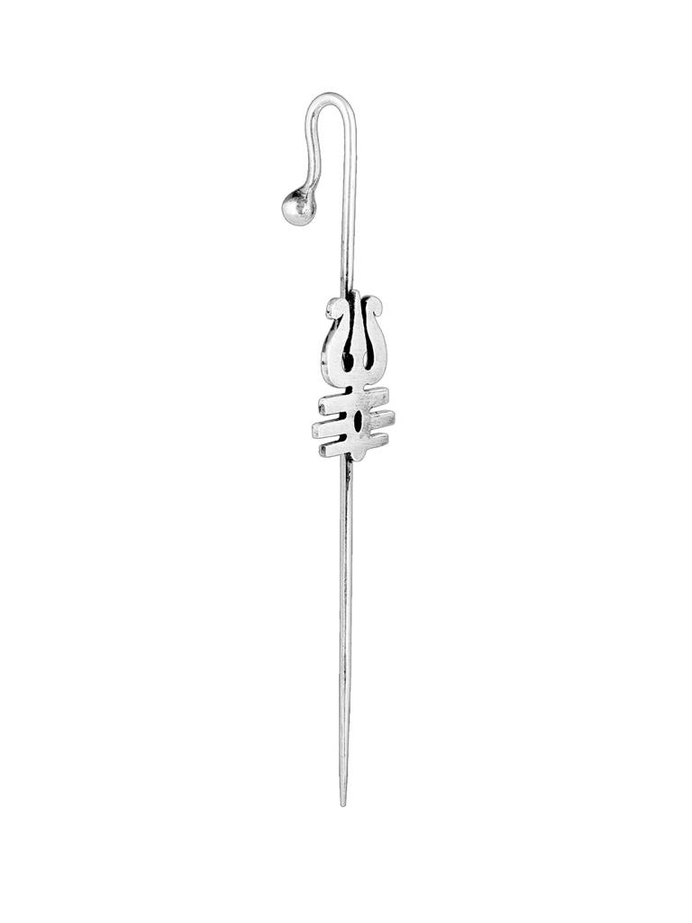 GIVA 925 Sterling Silver Trishul Ear Cuff