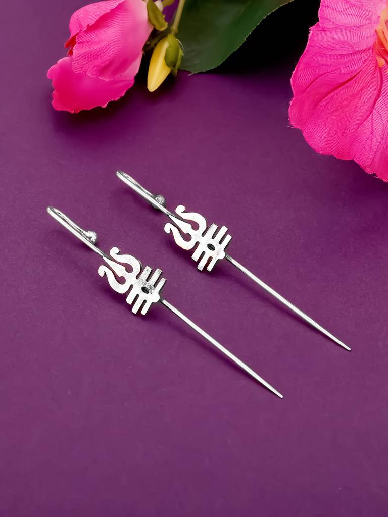 GIVA 925 Sterling Silver Trishul Ear Cuff