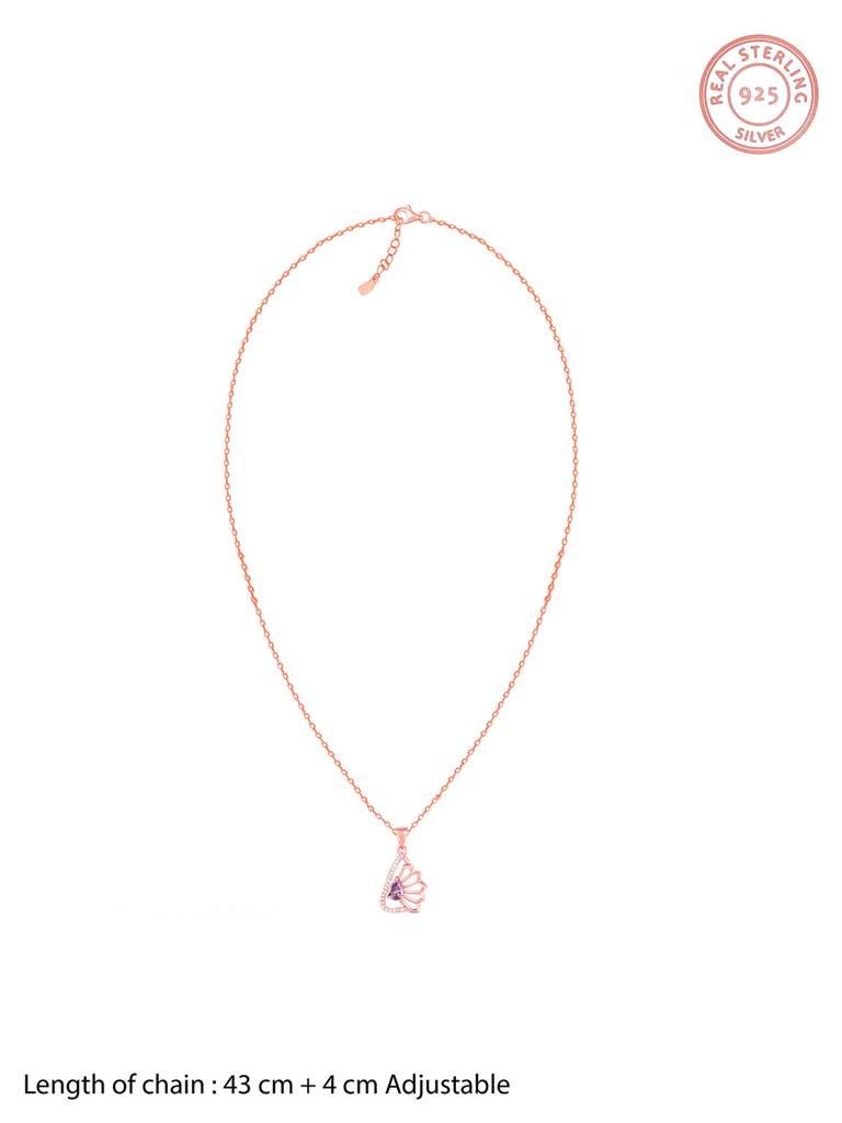 Giva 925 Sterling Silver Rose Gold Notre Dame Set
