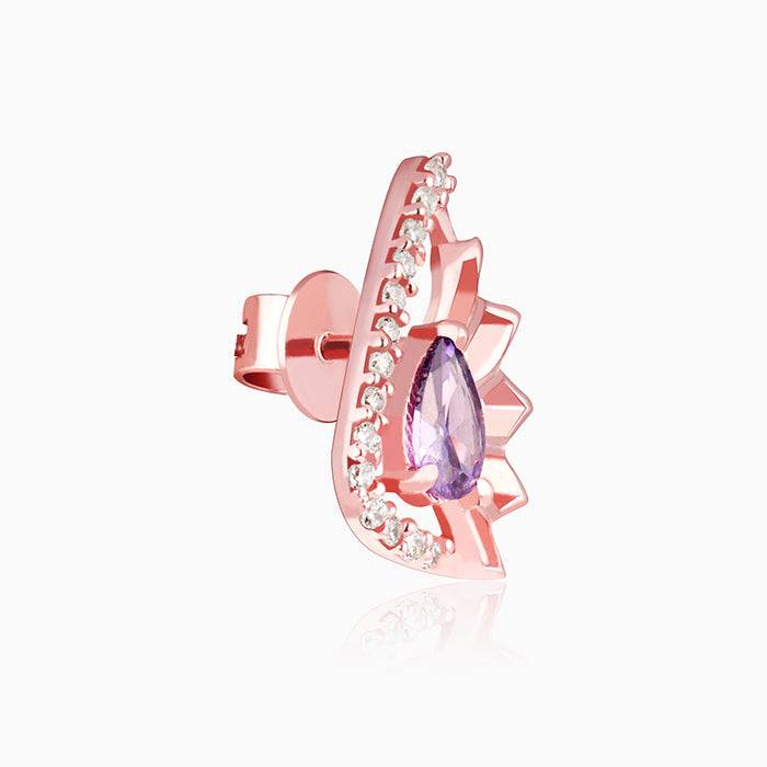 Rose Gold Notre Dame Earrings : ER01275