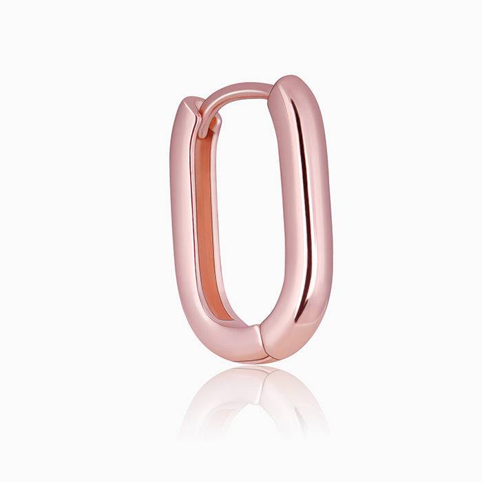 Rose Gold Loopy Hoop Earrings | Rose Gold Loopy Hoop Earrings · Eternz