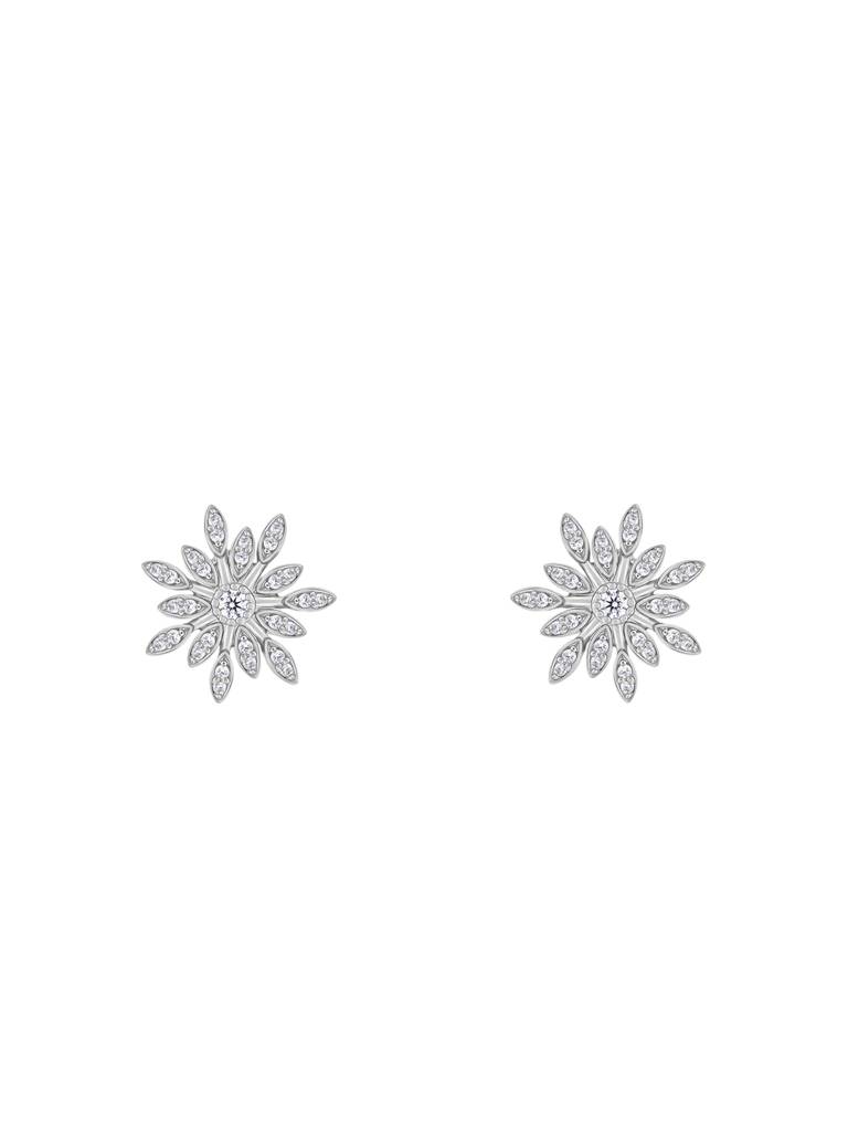GIVA 925 Sterling Silver Classic Flower Romance Earrings