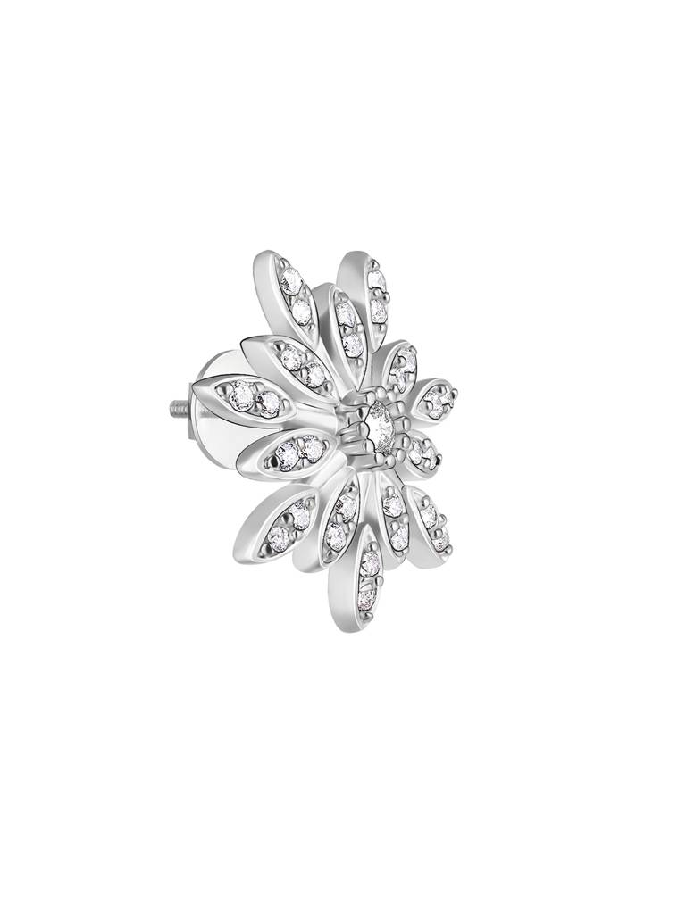 GIVA 925 Sterling Silver Classic Flower Romance Earrings