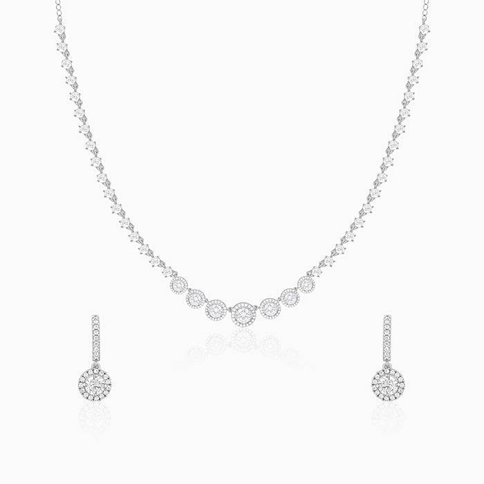 Giva 925 Silver Angelina Set : ER0150PD02916