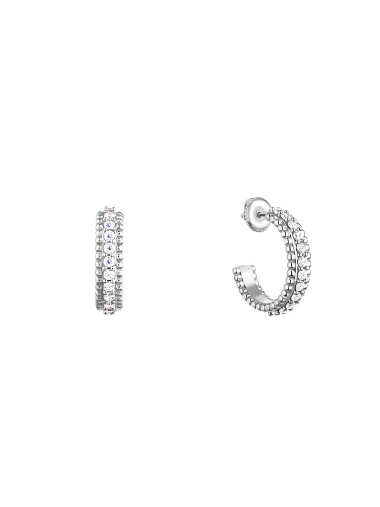 GIVA 925 Sterling Silver Joy of Life Hoop Earrings