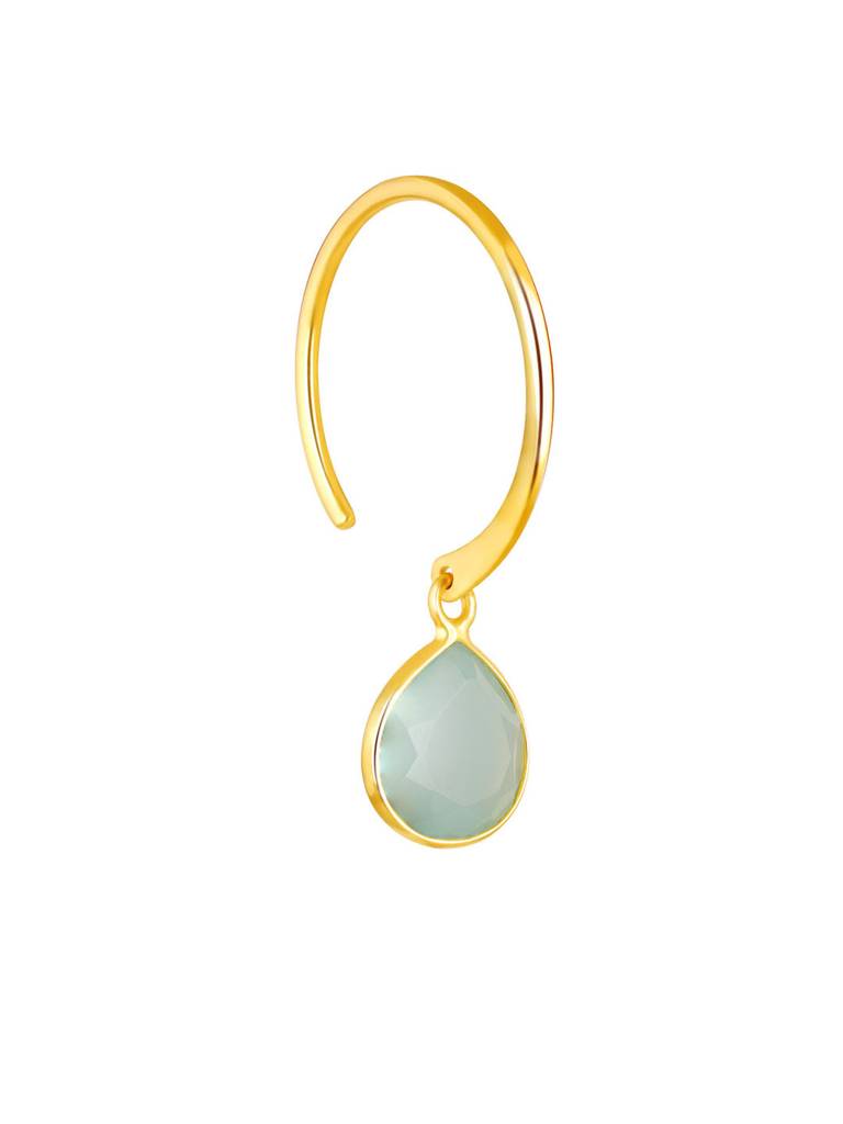 Giva 925 Sterling Silver Golden Precious Moments Earrings