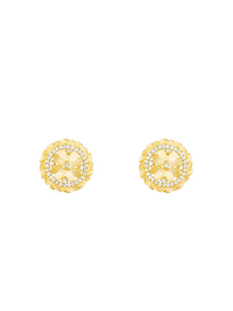 GIVA 925 Sterling Silver Golden Primrose Earrings