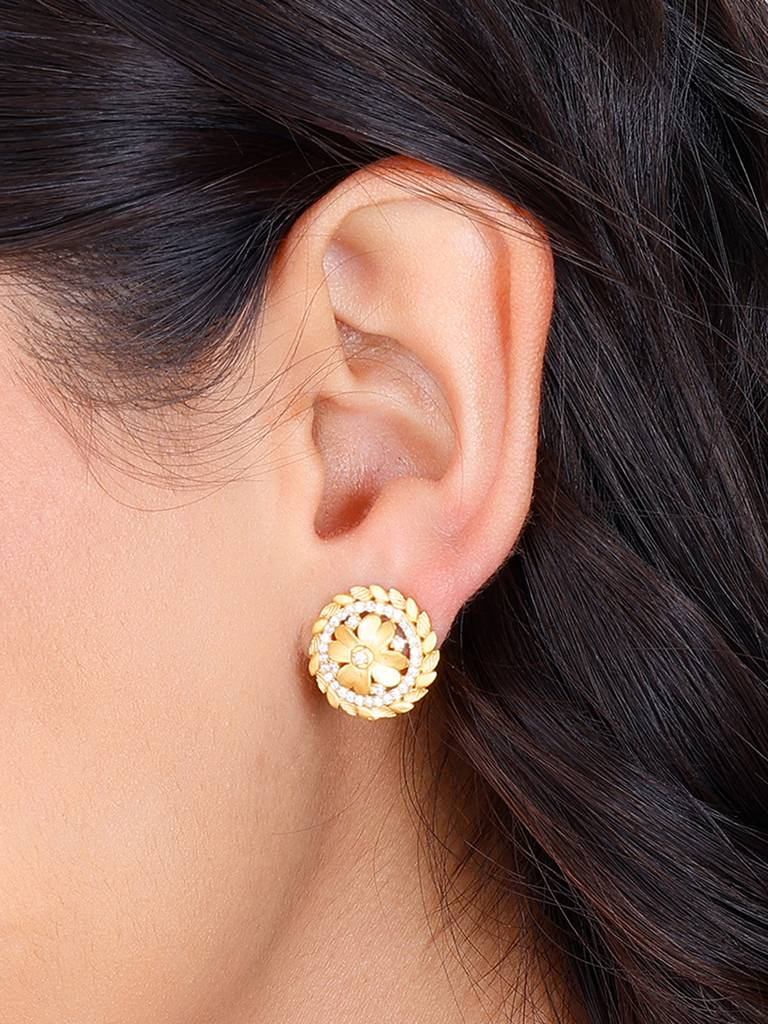 GIVA 925 Sterling Silver Golden Primrose Earrings