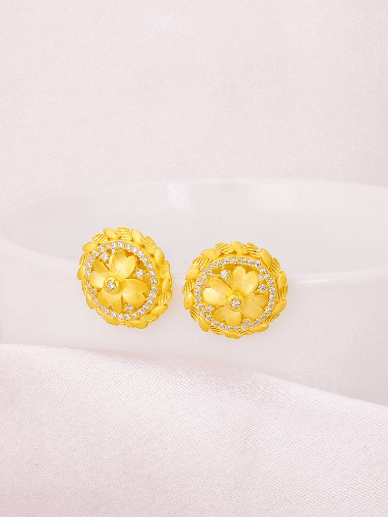 GIVA 925 Sterling Silver Golden Primrose Earrings