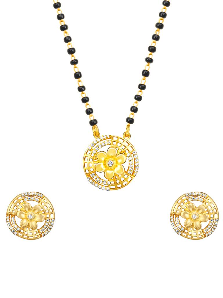 GIVA 925 Sterling Silver Anushka Sharma Golden Bewitching Beauty Set