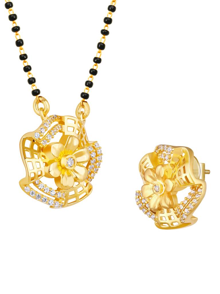 GIVA 925 Sterling Silver Anushka Sharma Golden Bewitching Beauty Set