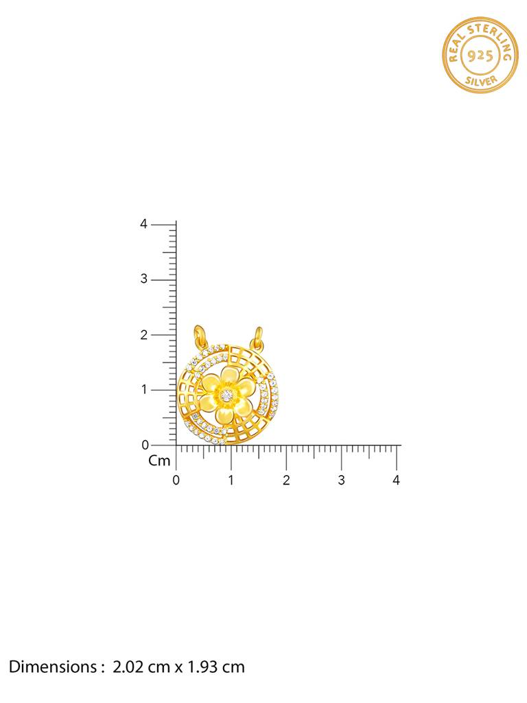 GIVA 925 Sterling Silver Anushka Sharma Golden Bewitching Beauty Set