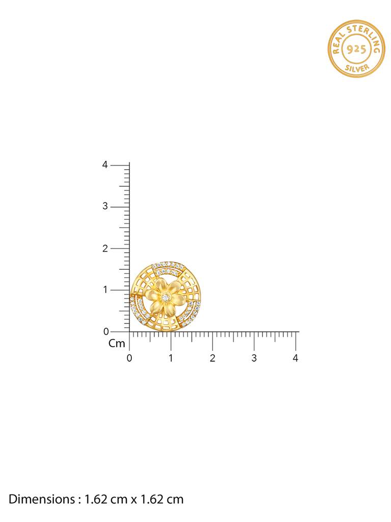 GIVA 925 Sterling Silver Anushka Sharma Golden Bewitching Beauty Set