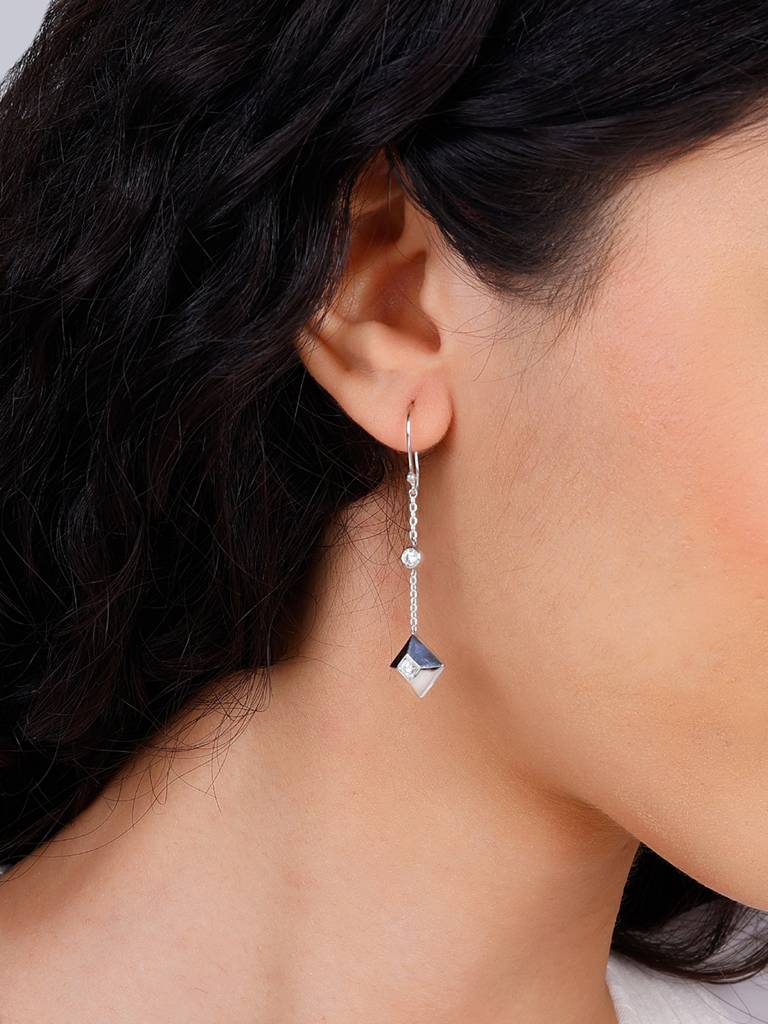 Giva 925 Sterling Silver Sparkling Splendour Signature Earrings
