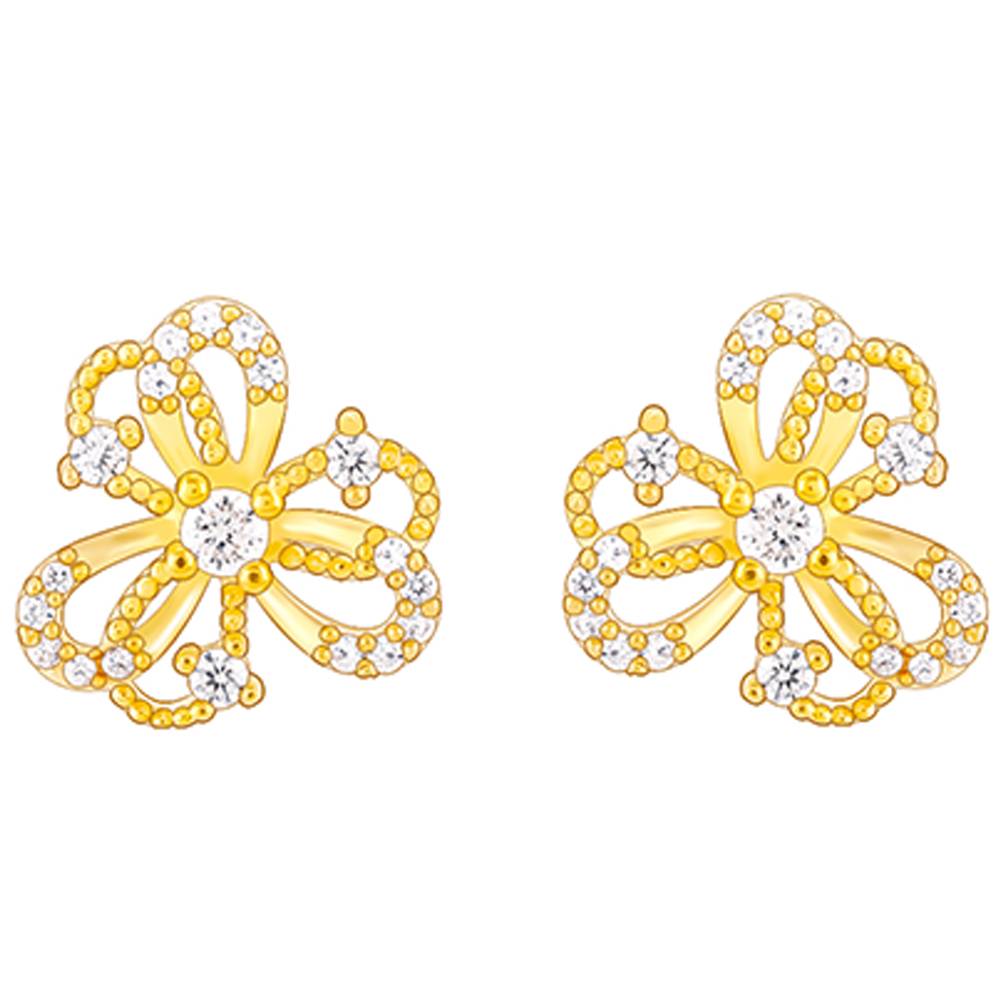 Giva 925 Silver Golden Blè´¸M Earrings : ER01849