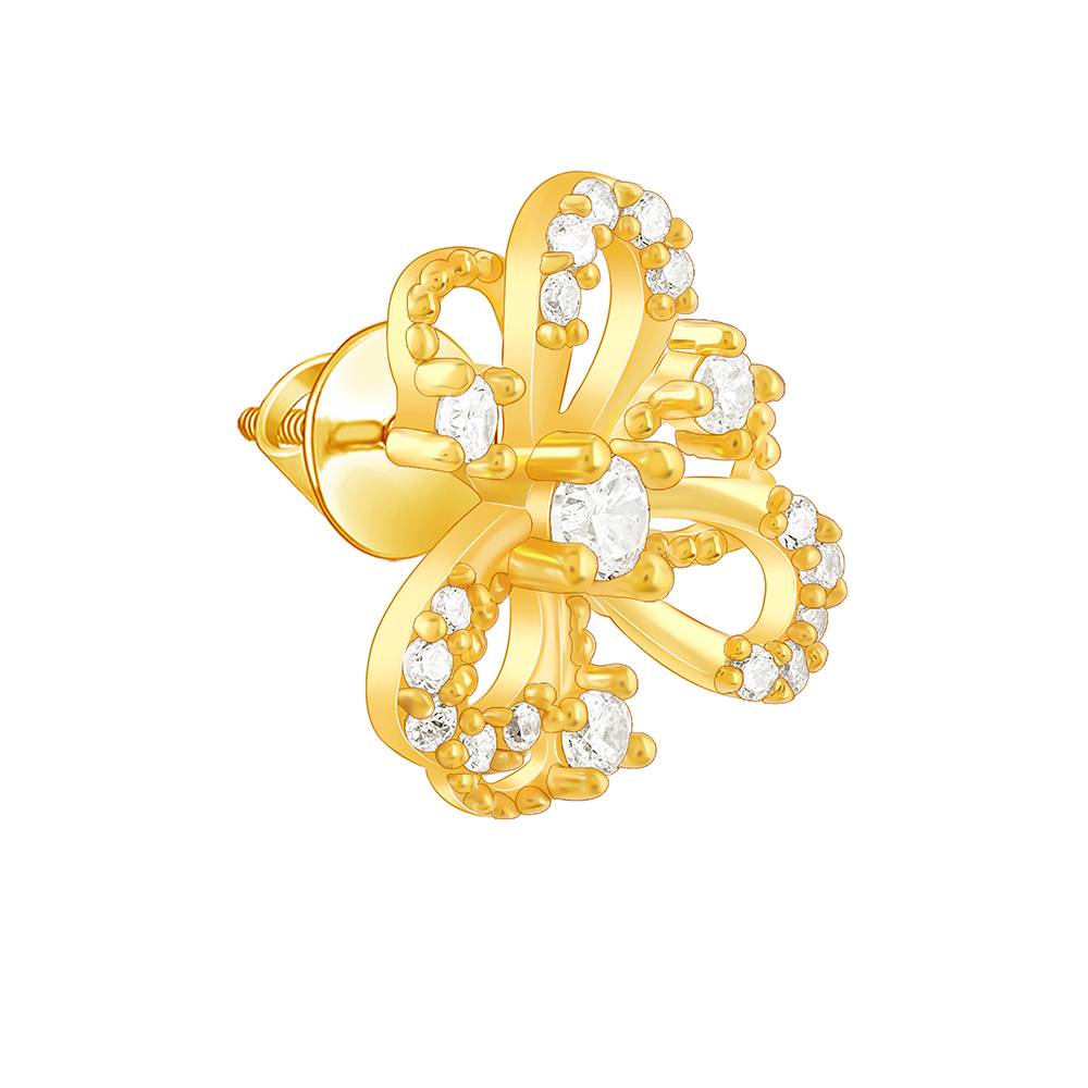 Giva 925 Silver Golden Blè´¸M Earrings : ER01849