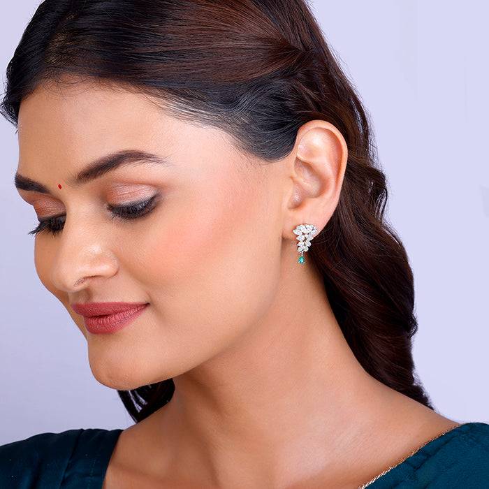 Giva 925 Sterling Silver Party Wear Earrings| Drops To Gift Women & Girls | With Certifica : ER01850