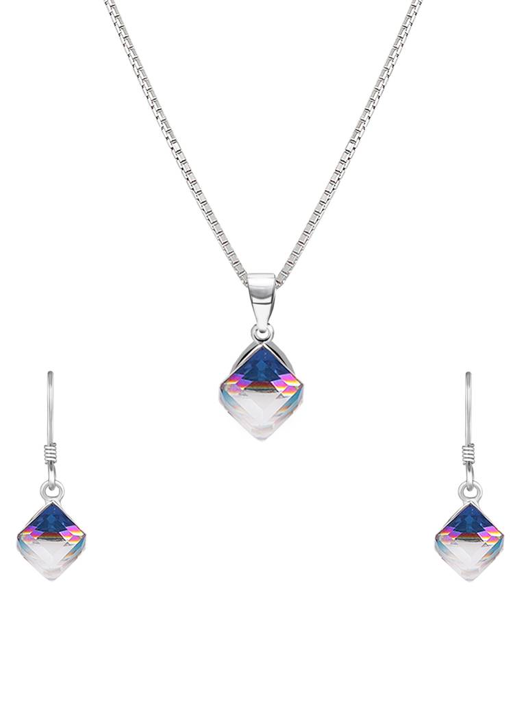 GIVA 925 Sterling Silver Mystic Prism Set