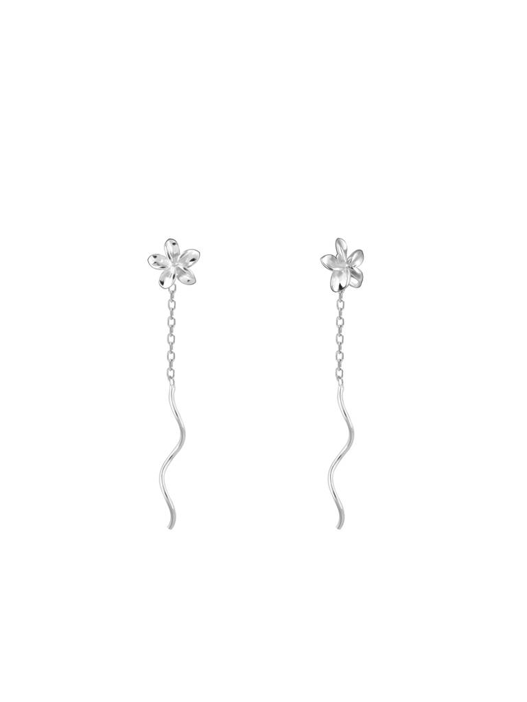 Giva 925 Sterling Silver Happiness In A Vase Earrings