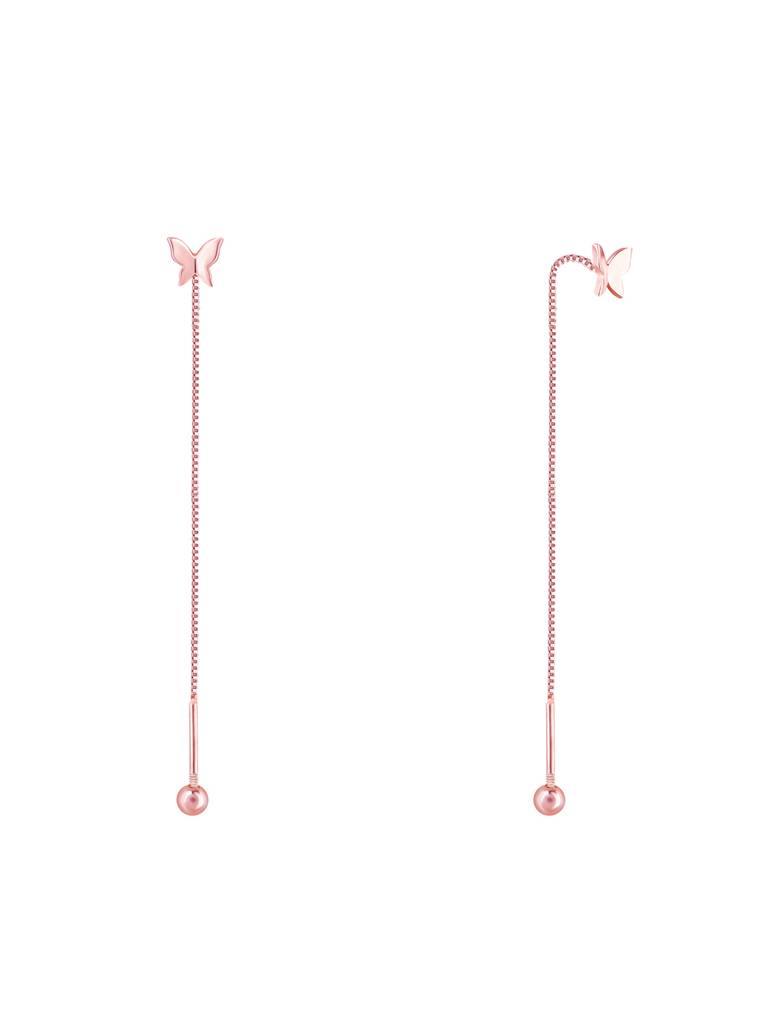Giva 925 Sterling Silver Butterfly In Flight Earrings