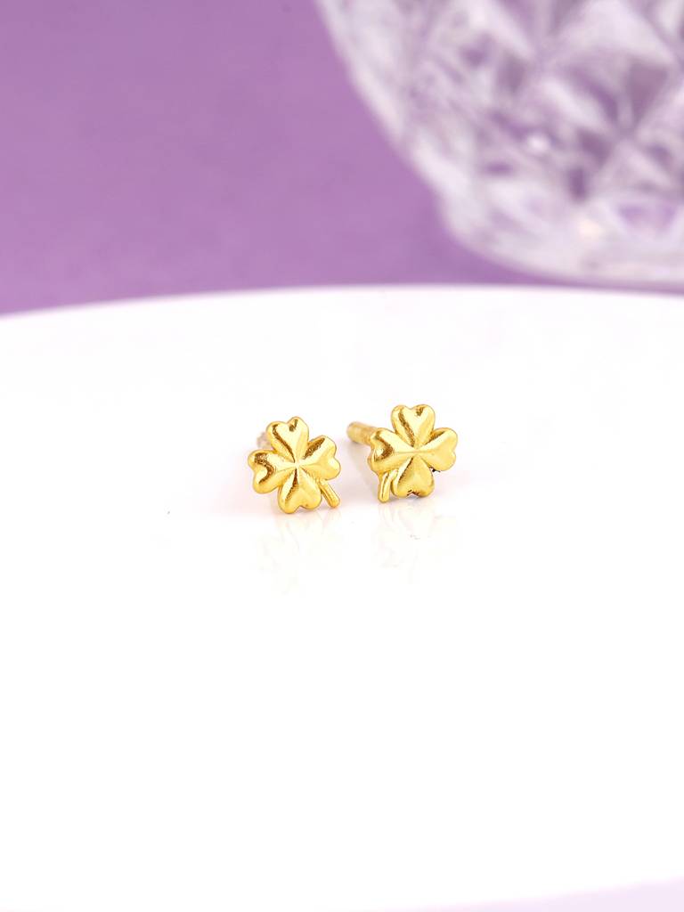 Giva 925 Silver Golden Kismet Earrings : ER01914