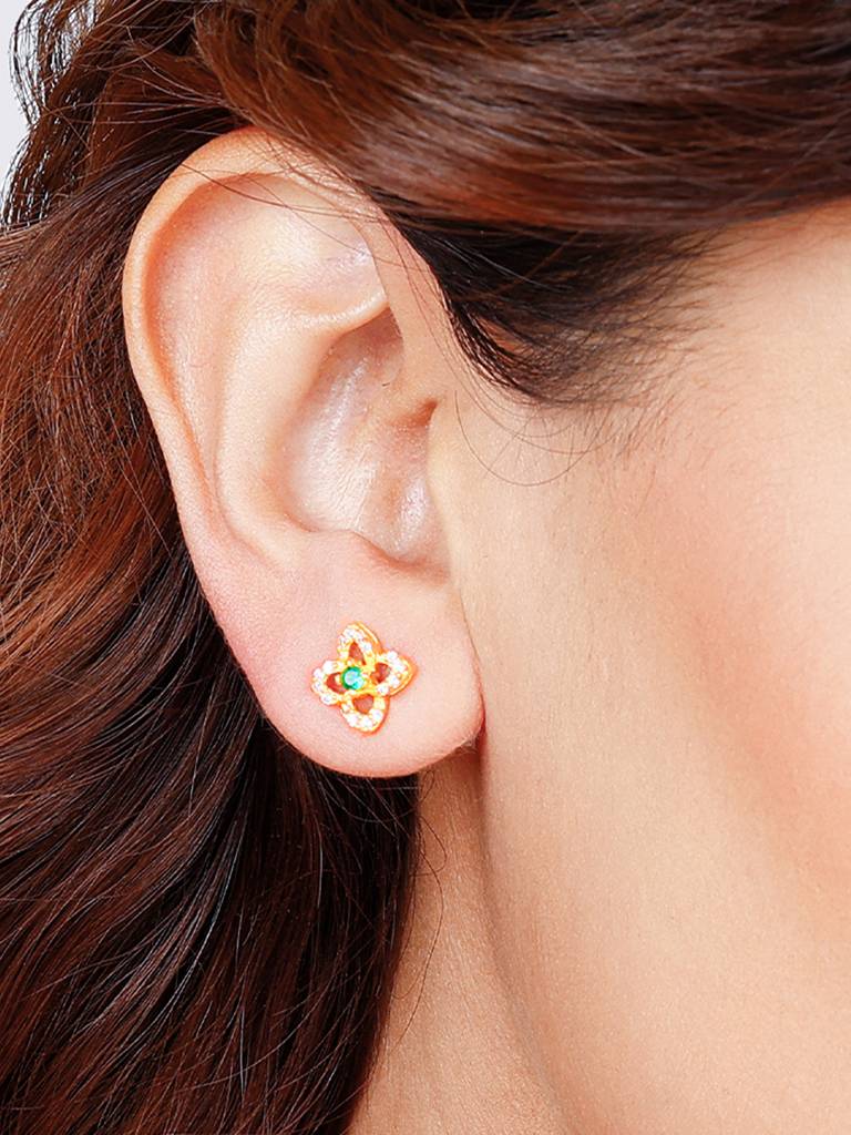 Giva 925 Sterling Silver Golden Nature Is Everything Earrings
