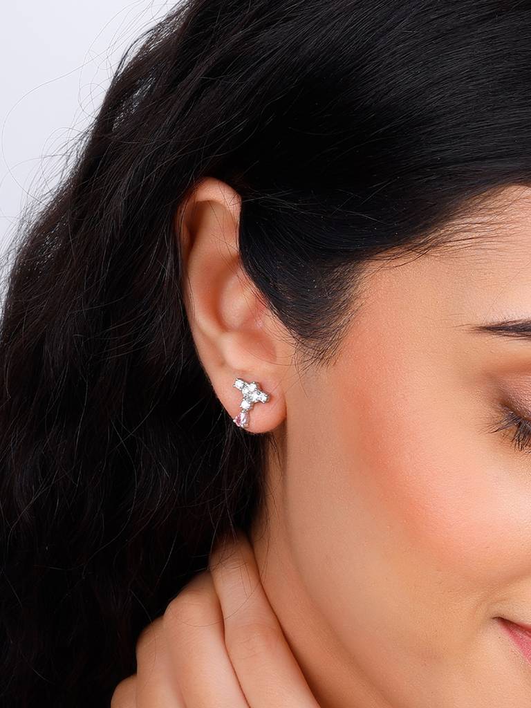 Giva 925 Sterling Silver Cherry Delight Earrings