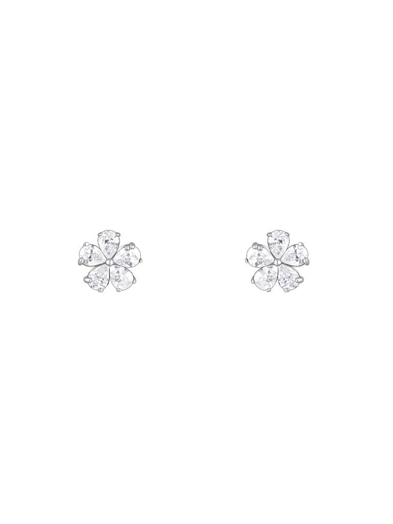 Giva 925 Sterling Silver Floral Moments Earrings