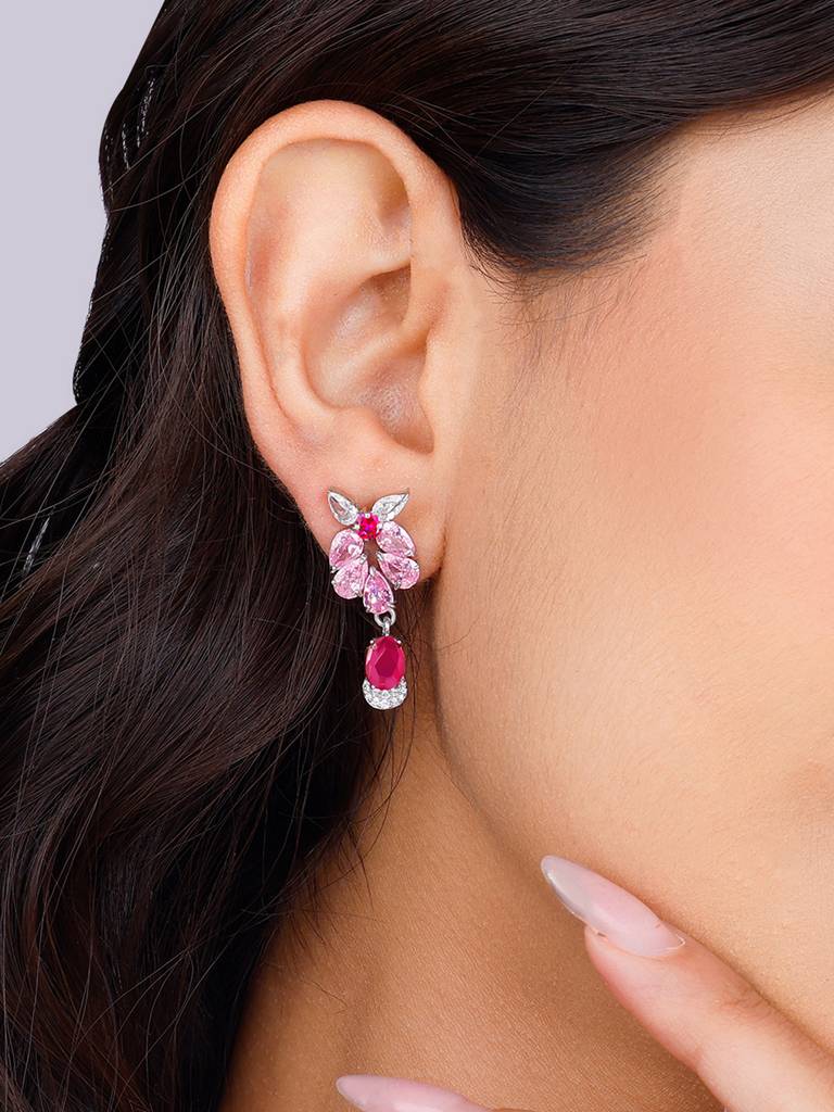 Giva 925 Sterling Silver Mysterious Mirage Earrings