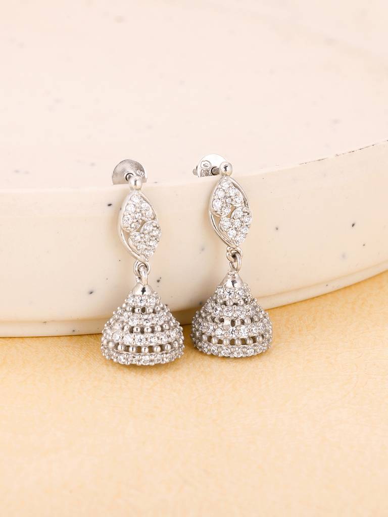 Giva 925 Sterling Silver Pure Feelings Jhumki