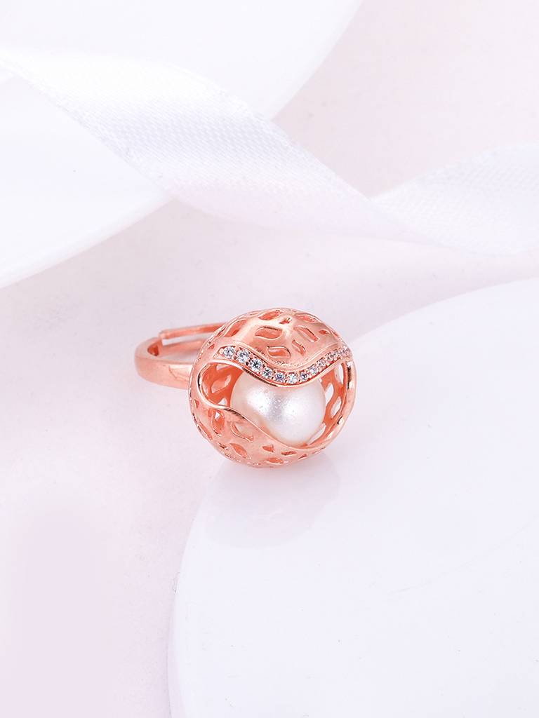 Giva 925 Sterling Silver Rose Gold Warm Embrace Set Of Three