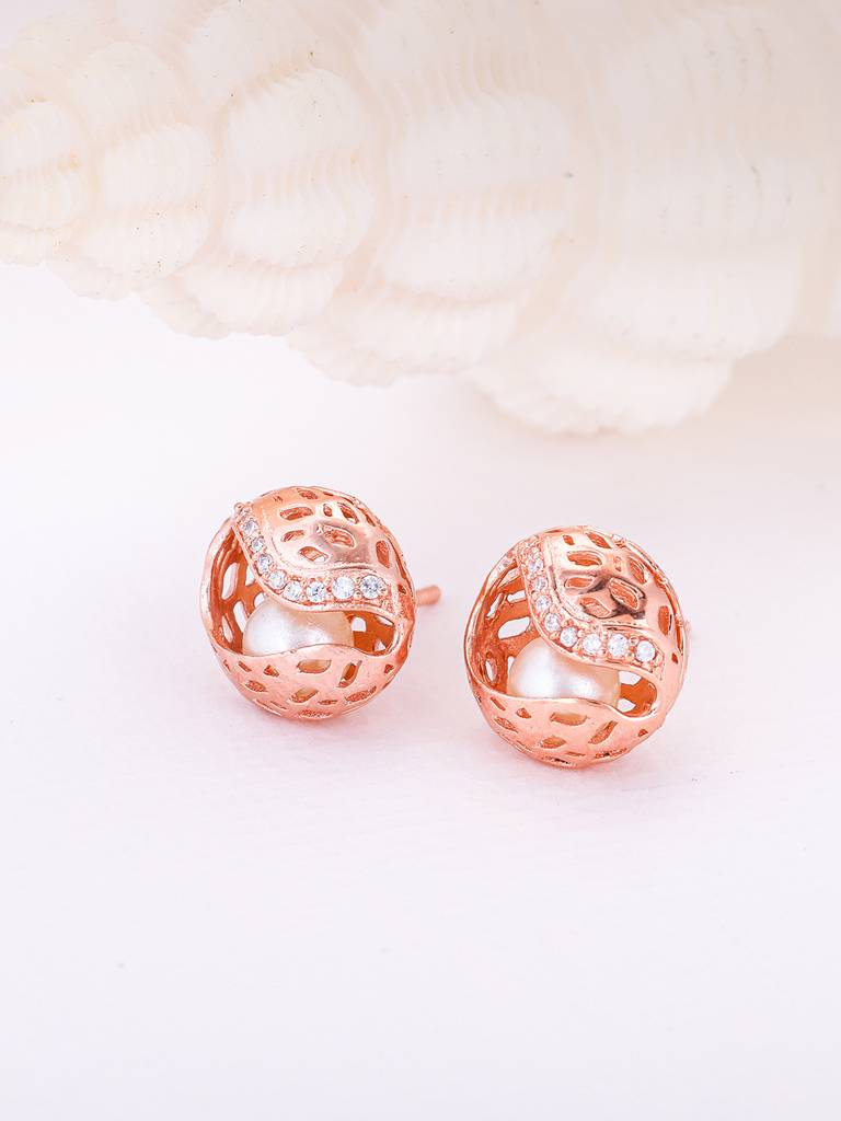 Giva 925 Sterling Silver Rose Gold Warm Embrace Set Of Three