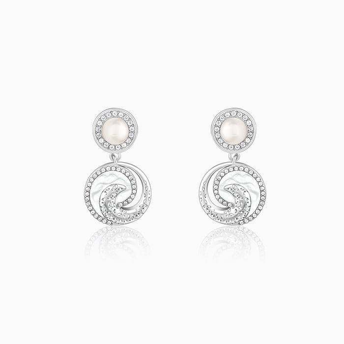 Giva 925 Sterling Silver Rising Tide Earrings| Gifts For Women And Girls | With Certificat : ER02056