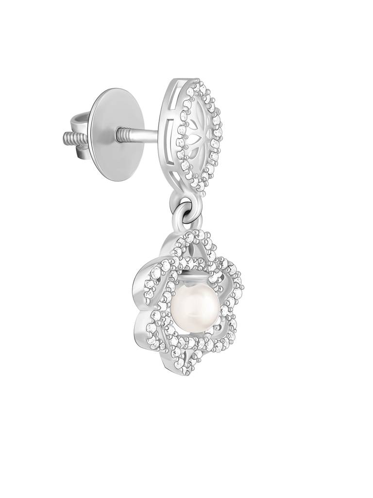Giva 925 Sterling Silver Raised With Love Earrings