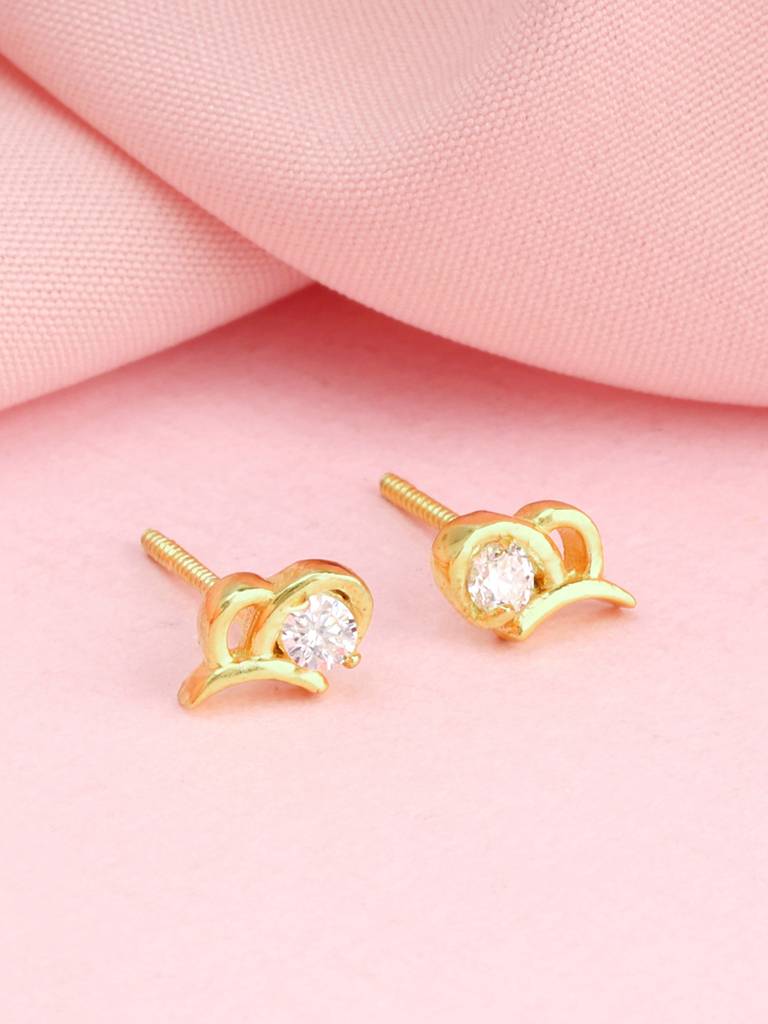 Giva 925 Sterling Silver Golden Butterfly Earrings Giva 925